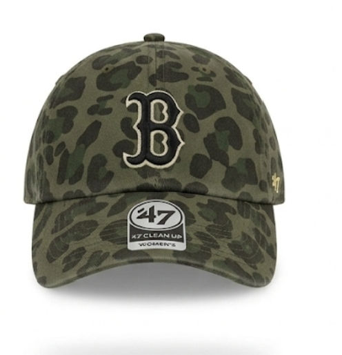 Boston Red Sox '47 Women's Primary Team Logo Clean Up Adjustable Hat – Green