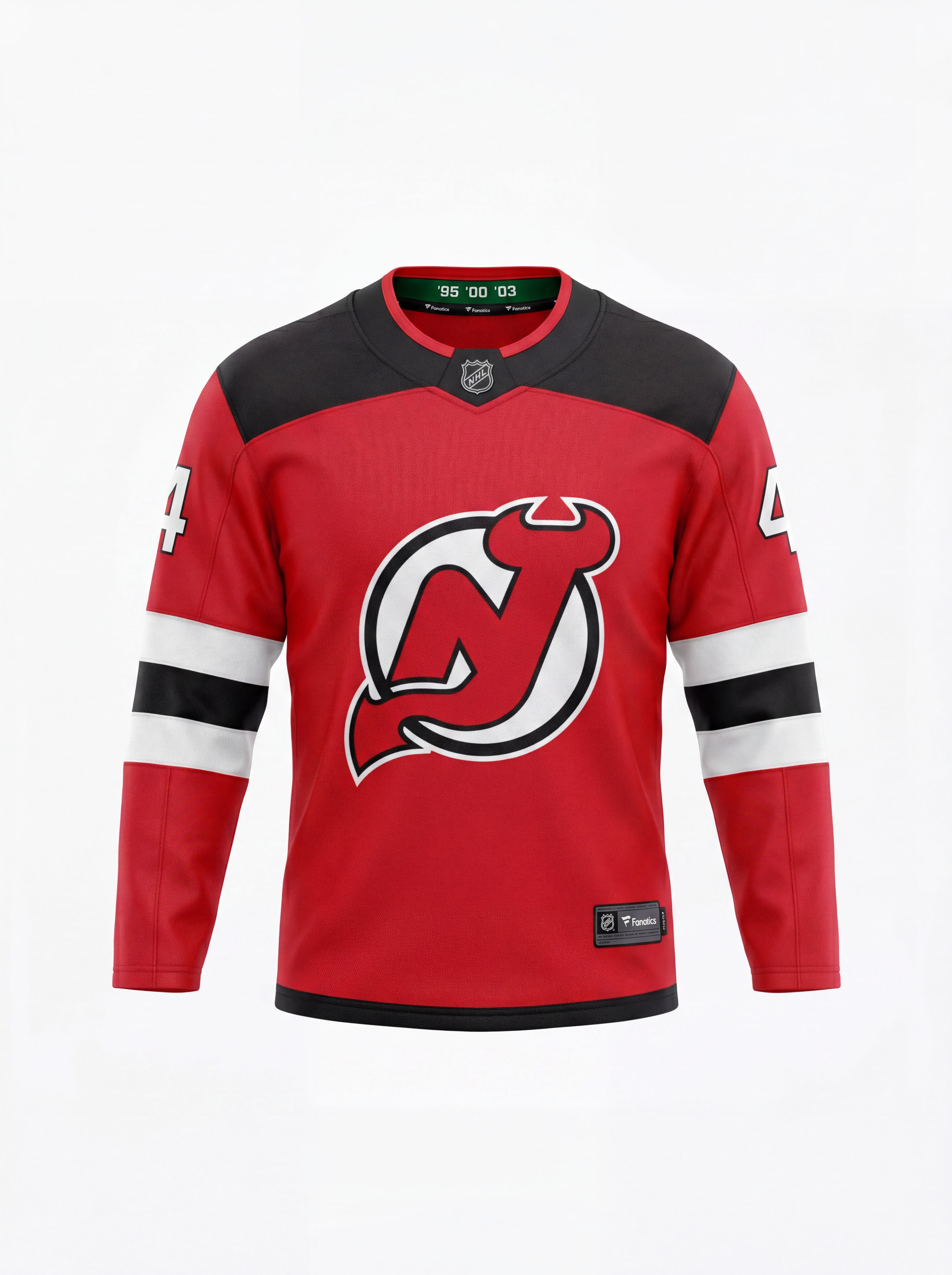 New Jersey Red Devils Wood Jersey 