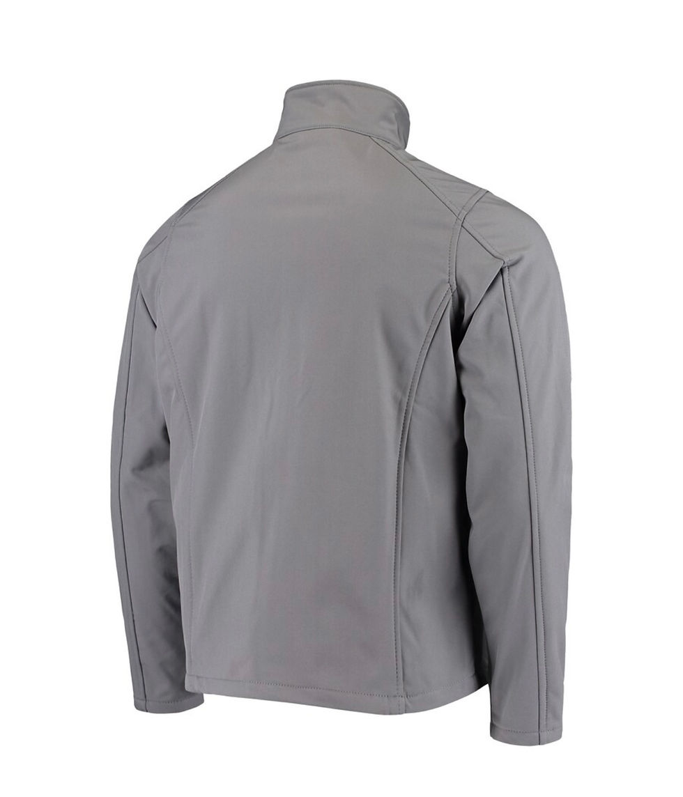 Thumbnail: Miami Dolphins Dunbrooke Charcoal Sonoma Softshell Full-Zip Jacket