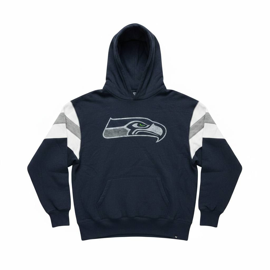 Men's '47 Seattle Seahawks Premier Nico Pullover Hoodie