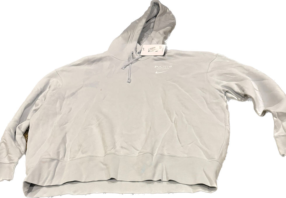 Thumbnail: Paris Saint-Germain Women's Sportwear Pullover Hoodie - Gray