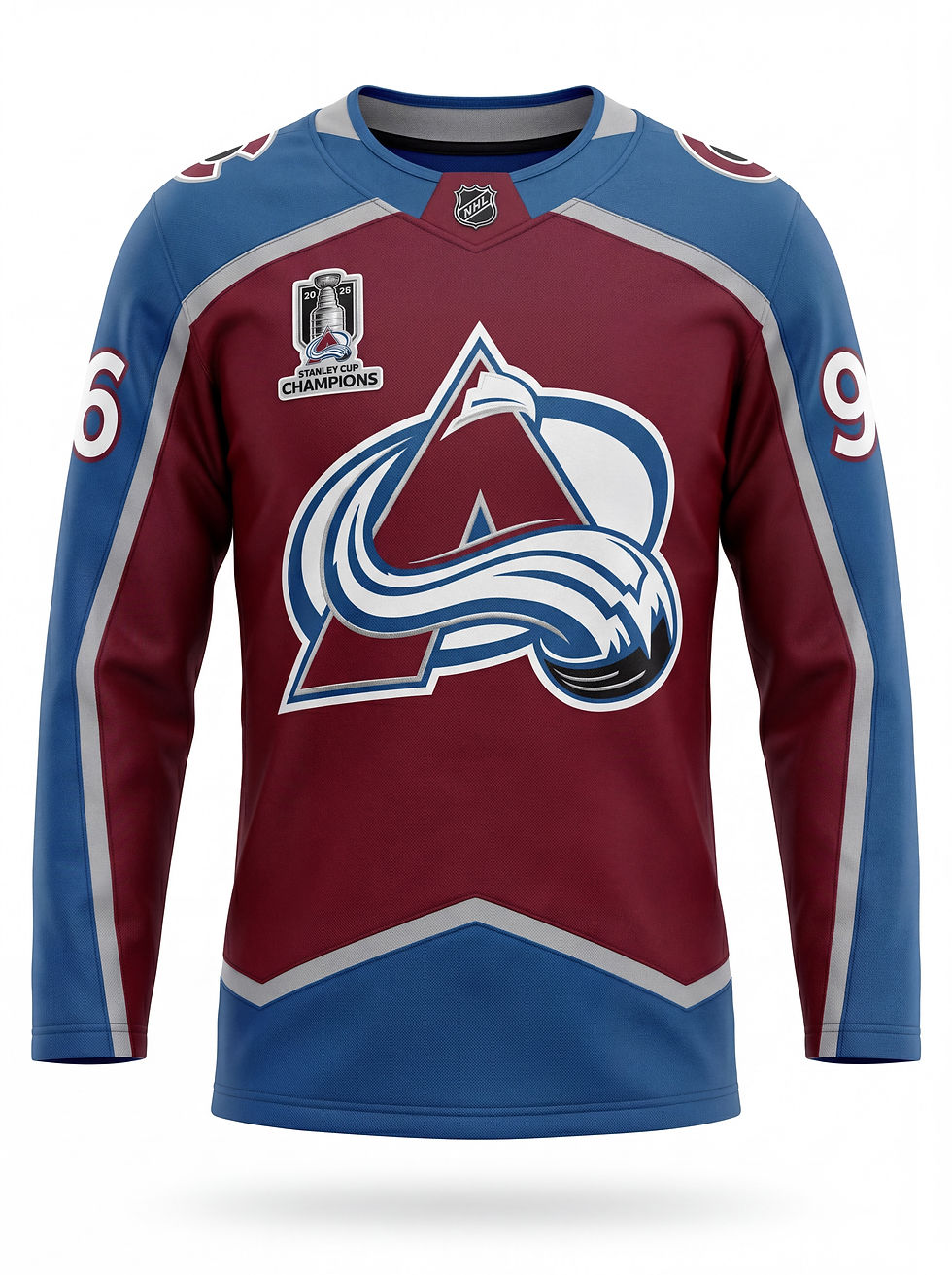 Thumbnail: Colorado Avalanche 2022 Champions Mikko Rantanen Breakaway Jersey 