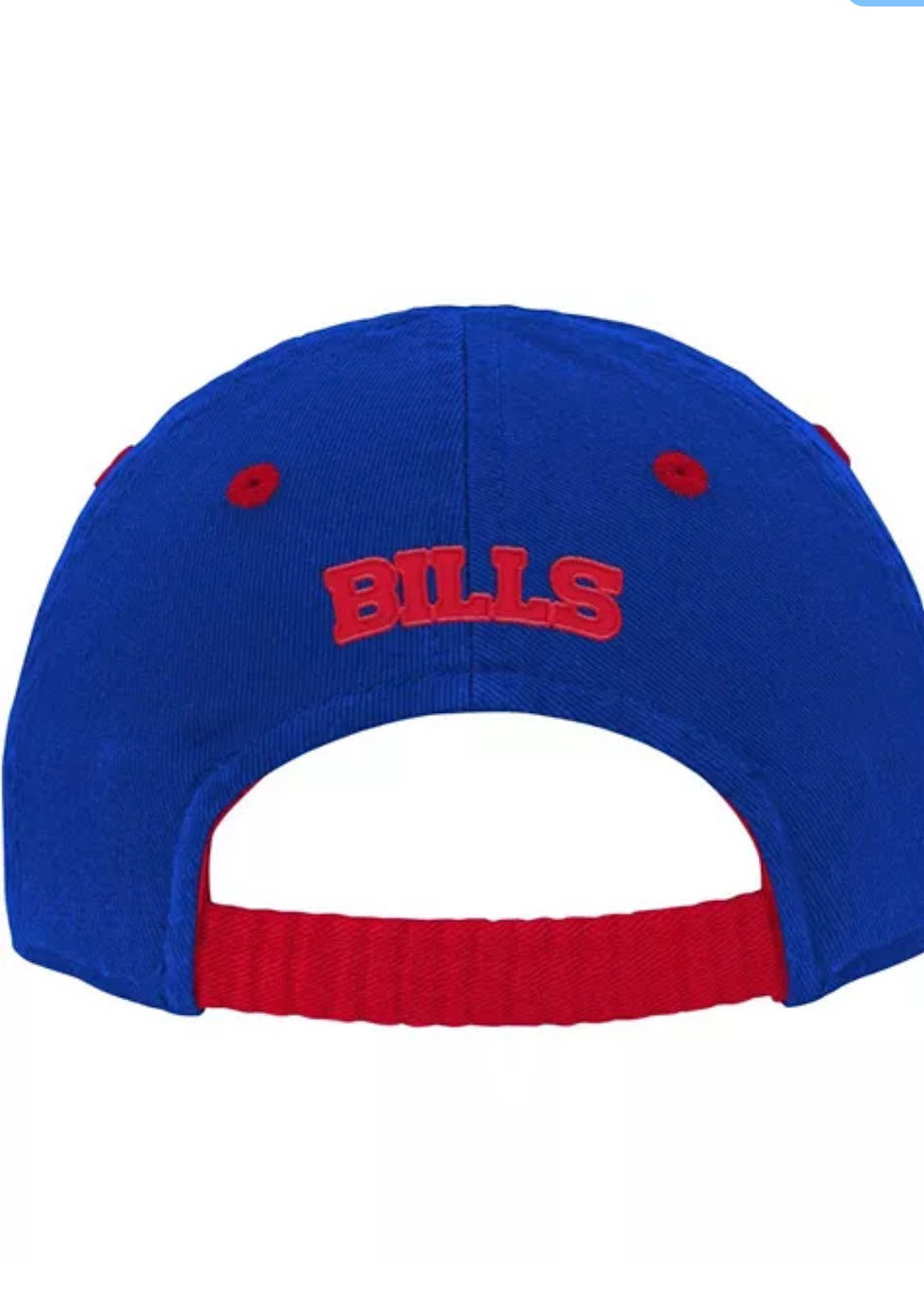 Thumbnail: Boy and Girls Infant Royal Buffalo Bills Team Slouch Flex Hat