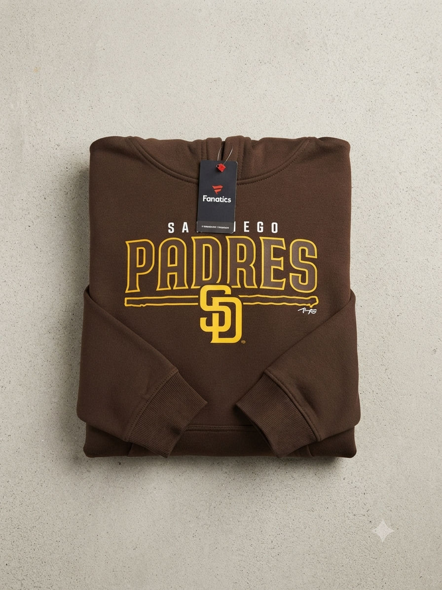 Thumbnail: San Diego Padres "Brown Alternate" Branded Hoodie.