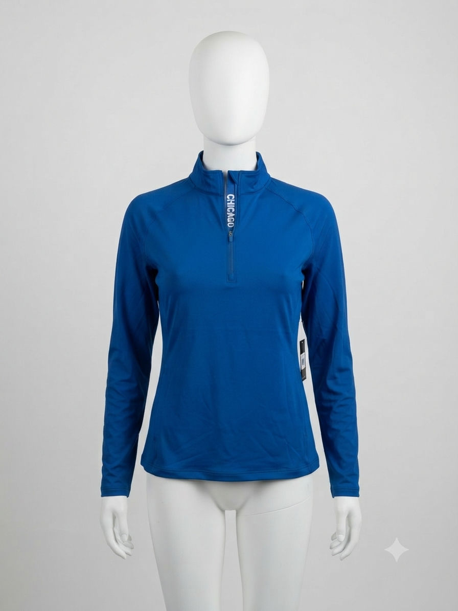 Chicago Bears Quarter-Zip Performance Pullover.