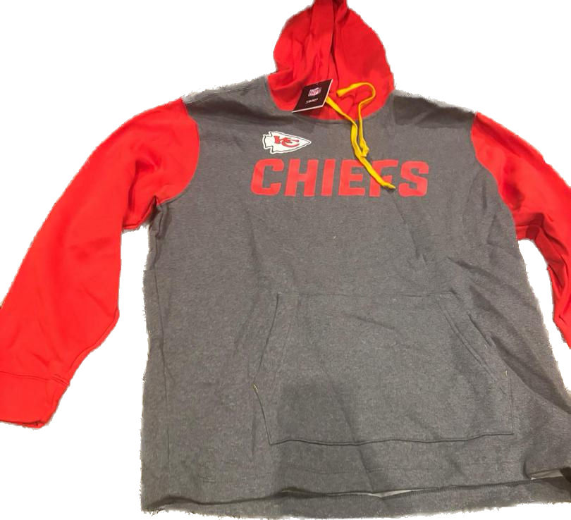 Thumbnail: Men's Heathered Charcoal/Red Kansas City Chiefs Surrey Legacy Pullover Hood