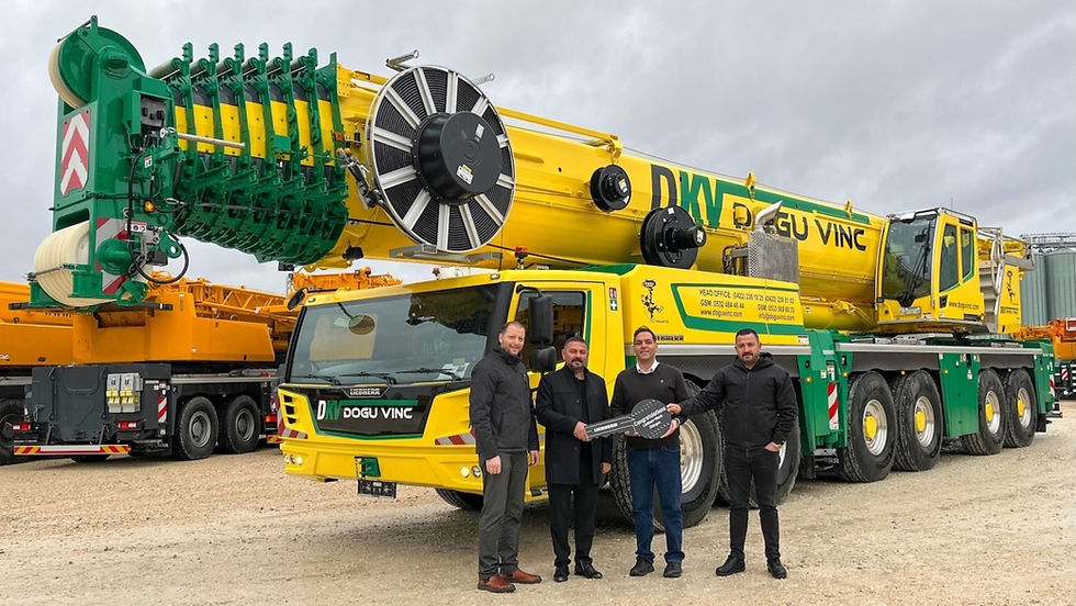 Doğu Kurtarma Vinç Expands Fleet with Liebherr LTM 1300-6.4