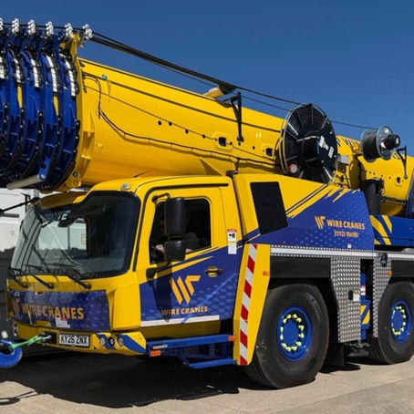 Wire Cranes and Lifting Takes Delivery of 250-Tonne Grove GMK5250XL-1