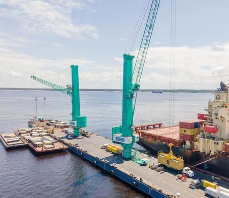 Twin Gottwalds for Chile: TPA Orders Two Konecranes Gottwald ESP.10 Mobile Harbour Cranes