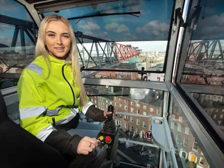 Finding Her Place Above the Skyline: Kate Fahey on Becoming One of the World’s Youngest Female Crane Operators