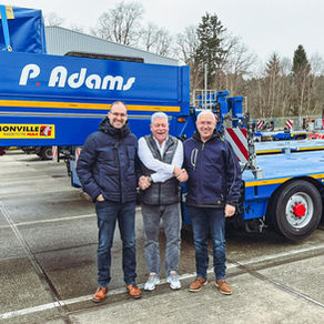 P. Adams Heavy Transport Takes Delivery of New BladeMAX1000 from Cometto