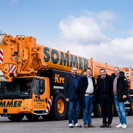 Sommer Expands Heavy-Lift Fleet with Fifth Liebherr LTM 1750-9.1