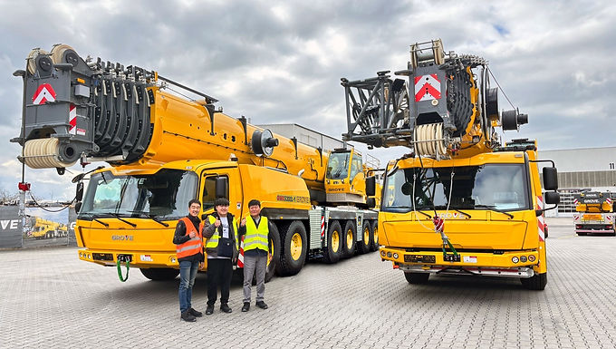 30 Second Takeaway South Korean crane rental company Lee Gang has added a Grove GMK5250XL-1 all-terrain crane to its fleet, deploying the 250-tonne crane across local projects including the construction of a new semiconductor manufacturing plant. The acquisition aligns with South Korea’s expanding semiconductor sector, supported by a $19 billion government investment package aimed at accelerating industry growth. Fleet Investment Supports Semiconductor Industry Expansion South Korean crane rental company Lee Gang has acquired a Grove GMK5250XL-1 all-terrain crane , which will be used across a range of domestic projects, including the construction of a new semiconductor manufacturing plant . South Korea has long been recognised as a global hub for semiconductor production. In response to recent global expansion in semiconductor trade, the South Korean government has announced a $19 billion investment package designed to encourage further growth in the sector and strengthen domestic manufacturing capability. GMK 5250XL-1 Selected for Large-Scale Plant Construction The Grove GMK5250XL-1 was selected as a suitable crane solution for work on large-scale semiconductor manufacturing facilities , where lifting performance, reach, and site efficiency are critical. The crane offers a maximum lifting capacity of 250 tonnes and is equipped with an 78.5-metre main boom , supporting high-reach lifts typically required during plant construction. Despite its performance capabilities, the GMK5250XL-1 operates from a compact outrigger footprint of just 7.8 metres , allowing lifting operations to proceed without excessive disruption to other activities on congested job sites. Manufacturer Perspective on Crane Selection Commenting on the delivery, Roy Lim, Sales Manager at Manitowoc , said: “Lee Gang needed a crane that could reliably meet the demands of a project to build a new semiconductor plant, but the company was also looking for a long-term investment that can work across a variety of jobs,” "Lee Gang’s familiarity with our cranes made the choice easy, but it’s the consistent trust in Grove’s technology and Manitowoc’s support that truly sealed the decision to go with the GMK5250XL-1." Factory Visit and Operator Training in Germany Prior to receiving the crane, representatives from Lee Gang travelled to the Manitowoc factory in Wilhelmshaven, Germany , where they observed the GMK 5250XL-1 during the build process. During the visit, the company’s team also completed a three-day training session , preparing operators and technical personnel for the crane’s deployment and operation upon arrival in South Korea. About Lee Gang Lee Gang is a South Korea–based crane rental company providing lifting solutions for construction, industrial, and infrastructure projects across the country. The company operates a modern fleet of mobile cranes and supports a wide range of project requirements, including high-tech industrial developments such as semiconductor manufacturing facilities. With experience across complex lifting environments, Lee Gang focuses on reliable equipment, trained personnel, and long-term fleet investments to meet the evolving needs of South Korea’s construction and industrial sectors. About Grove Grove is a globally recognised manufacturer of mobile hydraulic cranes, specialising in all-terrain, rough-terrain, and truck-mounted cranes . Grove cranes are known for their strong load charts, advanced boom systems, compact outrigger configurations, and operator-focused design. Grove is part of Manitowoc , a leading global provider of lifting solutions supporting construction, infrastructure, energy, and industrial markets worldwide. Website: https://www.grovecm.com Frequently Asked Questions Why is the Grove GMK5250XL-1 well suited to semiconductor plant construction? Semiconductor plant construction requires cranes capable of high-capacity lifts, extended reach, and efficient operation within congested sites. The GMK5250XL-1 combines 250-tonne lifting capacity , a 78.5-metre main boom , and a compact 7.8-metre outrigger footprint , making it suitable for complex industrial environments. How does the compact outrigger footprint benefit active job sites? A narrower outrigger footprint allows lifting operations to proceed while minimising interference with parallel construction activities, logistics movements, and equipment installation an important factor on large, multi-discipline industrial projects. Why is South Korea investing heavily in semiconductor manufacturing? South Korea has established itself as a global semiconductor production hub. The $19 billion government investment package aims to strengthen domestic capacity, secure supply chains, and support continued growth amid rising global demand. What role does operator training play in deploying high-capacity cranes? Factory-based training ensures operators and technical teams are familiar with crane systems, controls, and safety features prior to deployment, supporting efficient commissioning and safe operation on site. Why do rental companies continue to invest in Grove all-terrain cranes? Rental fleets value Grove all-terrain cranes for their consistent performance, advanced technology, and manufacturer support , enabling cranes to be deployed across multiple project types over long service lives.
