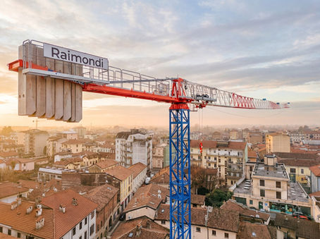 Raimondi Launches T87 Flat-Top Tower Crane for Urban and Mid-Size Projects