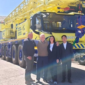 John Sutch Cranes Expands Fleet with New Sany All Terrain Crane and Scania Trucks