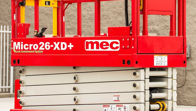 30-Second Takeaway California-based MEC Aerial Work Platforms will debut its new Plus Line electric slab scissor lifts at The ARA Show in Orlando and ConExpo in Las Vegas next week. The lineup includes eight new models ranging from 19ft to 45ft working heights, featuring improved duty cycles, higher platform capacities and enhanced drive systems designed to increase runtime and productivity for rental fleets and contractors. MEC Introduces New Plus Line Electric Scissor Lifts MEC Aerial Work Platforms is preparing to launch a new series of electric slab scissor lifts known as the Plus Line, with the official debut scheduled for The ARA Show in Orlando next week. Selected models will also be displayed at ConExpo in Las Vegas, which takes place during the same week. The new range has been designed to improve machine efficiency, runtime and usability for operators working in construction, maintenance and industrial environments. The Plus Line scissor lifts target customers including: Rental companies Construction contractors Facility maintenance teams Industrial operators The machines aim to deliver longer duty cycles and improved productivity during daily operations. Eight New Models in the MEC Plus Line The new Plus Line electric scissor lifts will include eight models covering working heights from 19ft to 45ft. The models include: Micro 19+ – 19ft / 800mm wide Micro 19-XD+ – 19ft / 800mm wide Micro 26+ – 26ft / 800mm wide Micro 26-XD+ – 26ft / 800mm wide 3232+ – 32ft / 830mm wide 3346+ – 33ft / 1.2m wide 4046+ – 40ft / 1.2m wide 4555+ – 45ft / 1.4m wide While MEC has not yet released the full specifications for each unit, the company has confirmed several performance upgrades across the lineup. New Drive Systems Improve Duty Cycles The Micro 19+ and Micro 19-XD+ models feature direct AC brushless front-wheel drive motors. According to MEC, this technology improves duty cycles by approximately eight percent compared to previous models. The remaining six machines in the Plus Line are equipped with PMSR AC+ motors, which are designed to improve efficiency by capturing energy during lifting operations. This system reportedly: Recaptures around 30 percent of lifting energy Improves duty cycles by approximately 22 percent Increases overall runtime during work shifts These improvements are intended to help operators spend more time working at height and less time charging equipment. Higher Platform Capacities Across the Range MEC has also increased maximum platform capacities on the new Plus Line models. The updated machines offer improved load capabilities, including higher deck extension capacities. Key changes include: Deck extension capacity increased from 113kg to 136kg Xtra-Deck capacity increased from 113kg to 136kg These upgrades allow operators to carry additional tools, materials and equipment, improving productivity on construction and maintenance projects. Designed to Improve Productivity on the Jobsite MEC says the new Plus Line machines were designed to improve the everyday experience for operators working on job sites. Engineering Vice President Gary Crook explained the design philosophy behind the new machines. “Scissor lifts earn their keep when they are stationary in the work position  that’s when a tradesperson can get their job done.” “The MEC Plus Line of electric scissor lifts is about allowing crews to get in position quickly and work longer without interruptions, with more usable capacity, more runtime, and fewer small frustrations that can slow a shift down.” The machines are expected to appeal particularly to rental companies and contractors seeking durable electric slab scissor lifts capable of handling demanding work schedules. Industry Events to Showcase the New Models The Plus Line electric scissor lifts will make their official debut at The ARA Show in Orlando, one of the largest rental equipment exhibitions in North America. Selected models will also be displayed at ConExpo-Con/Agg in Las Vegas, a major international construction equipment trade show. About MEC Aerial Work Platforms MEC Aerial Work Platforms is a California-based manufacturer specialising in scissor lifts and aerial access equipment for construction, industrial and rental applications. The company designs and manufactures a range of electric slab scissors, rough terrain scissor lifts and vertical lifts, supplying equipment to contractors and rental fleets worldwide. Website: https://www.mecawp.com Frequently Asked Questions What is the MEC Plus Line? The MEC Plus Line is a new range of electric slab scissor lifts featuring eight models with working heights ranging from 19ft to 45ft. Where will the new MEC scissor lifts be unveiled? The machines will debut at The ARA Show in Orlando and will also be displayed at ConExpo in Las Vegas. What improvements do the new MEC scissor lifts offer? The Plus Line models feature improved duty cycles, new drive systems, higher platform capacities and integrated efficiency improvements designed to increase runtime and productivity. How many models are included in the Plus Line? The lineup includes eight scissor lift models, ranging from compact 19ft units to larger 45ft platforms.