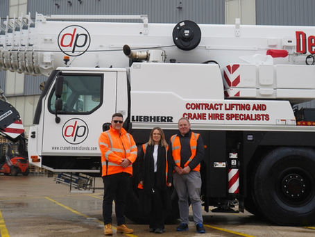 Dewsbury & Proud Takes Delivery of 30th Liebherr All Terrain Crane