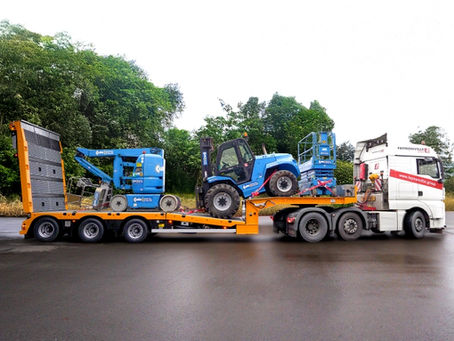 Faymonville Introduces Flip-Tail Ramp for Flexible Lifting Equipment Transport