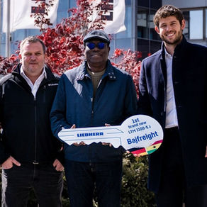 BAJ Freight Expands Fleet with Ghana’s First Liebherr LTM 1100-5.3