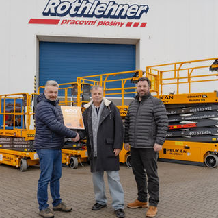 Pelikán Takes Delivery of 400th Haulotte Platform