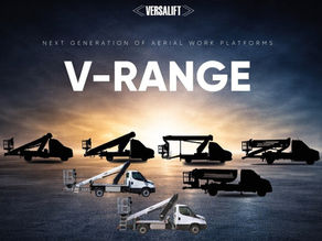 Versalift Launches New V-Range of 3.5-Tonne Truck Mounted Lifts