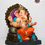 Thumbnail: 18" Vighnaharta Ganesha (VGUK 185) | Clay Ganesha