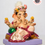Thumbnail: 12" Vighnaharta Ganesha (VGUK 147) | Clay Ganesha