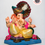 Thumbnail: 18" Vighnaharta Ganesha (VGUK 177) | Clay Ganesha