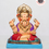Thumbnail: 12" Vighnaharta Ganesha (VGUK 100) | Clay Ganesha