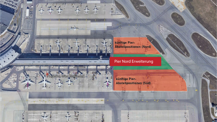Flughafen Wien - Pier Nord Erweiterung - Wettbewerb