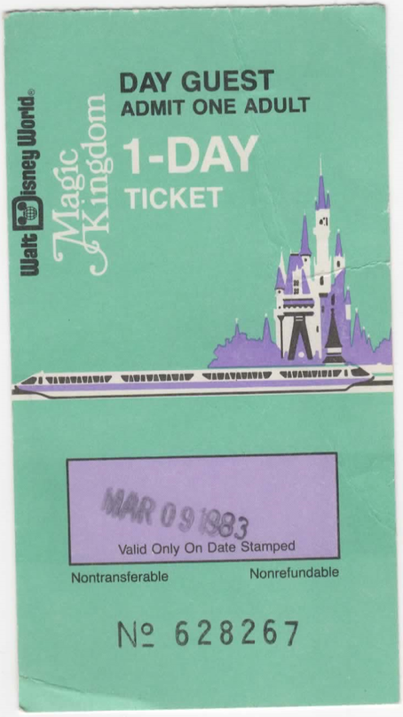 Walt Disney World 1983