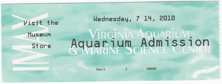Virginia Aquarium 2010