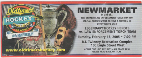 Legendary Hockey Heroes 2005