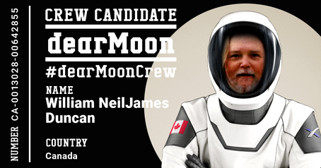 Future Moon mission 2023 – crew candidate