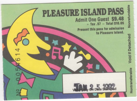 Pleasure Island Pass 1992