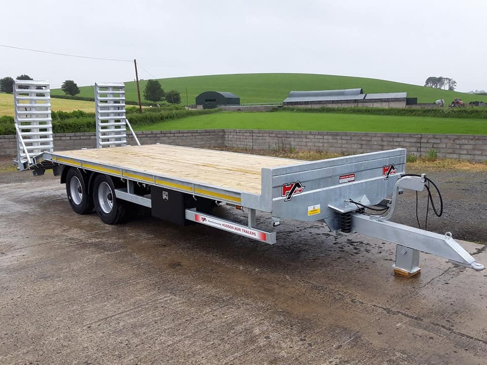 Hudson Trailers Low Loading Plant Trailer 10 Tonne (Mini Loader)