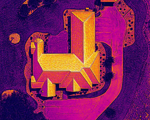 Thermal Inspection of a roof