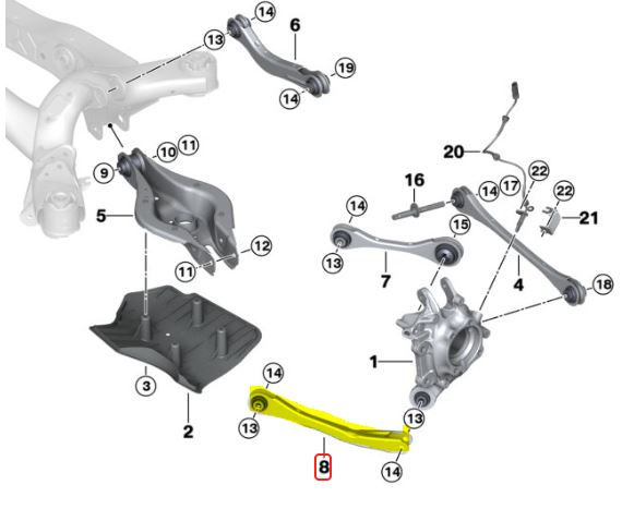 Thumbnail: Billet Fork Arm Kit