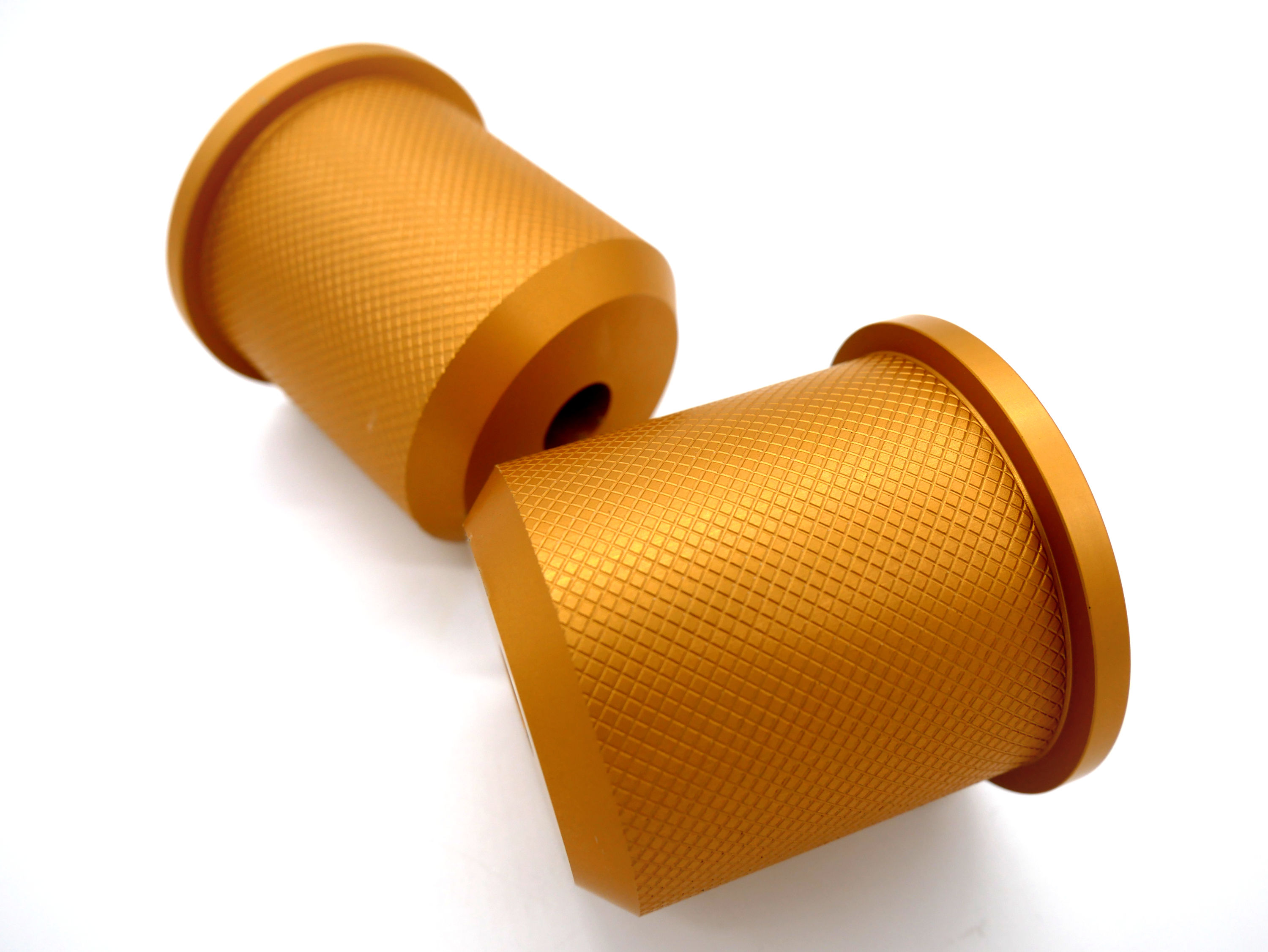 solid aluminum differential bushings for F series BMW models