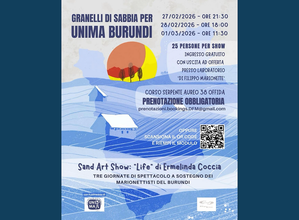 Granelli di sabbia per il Burundi