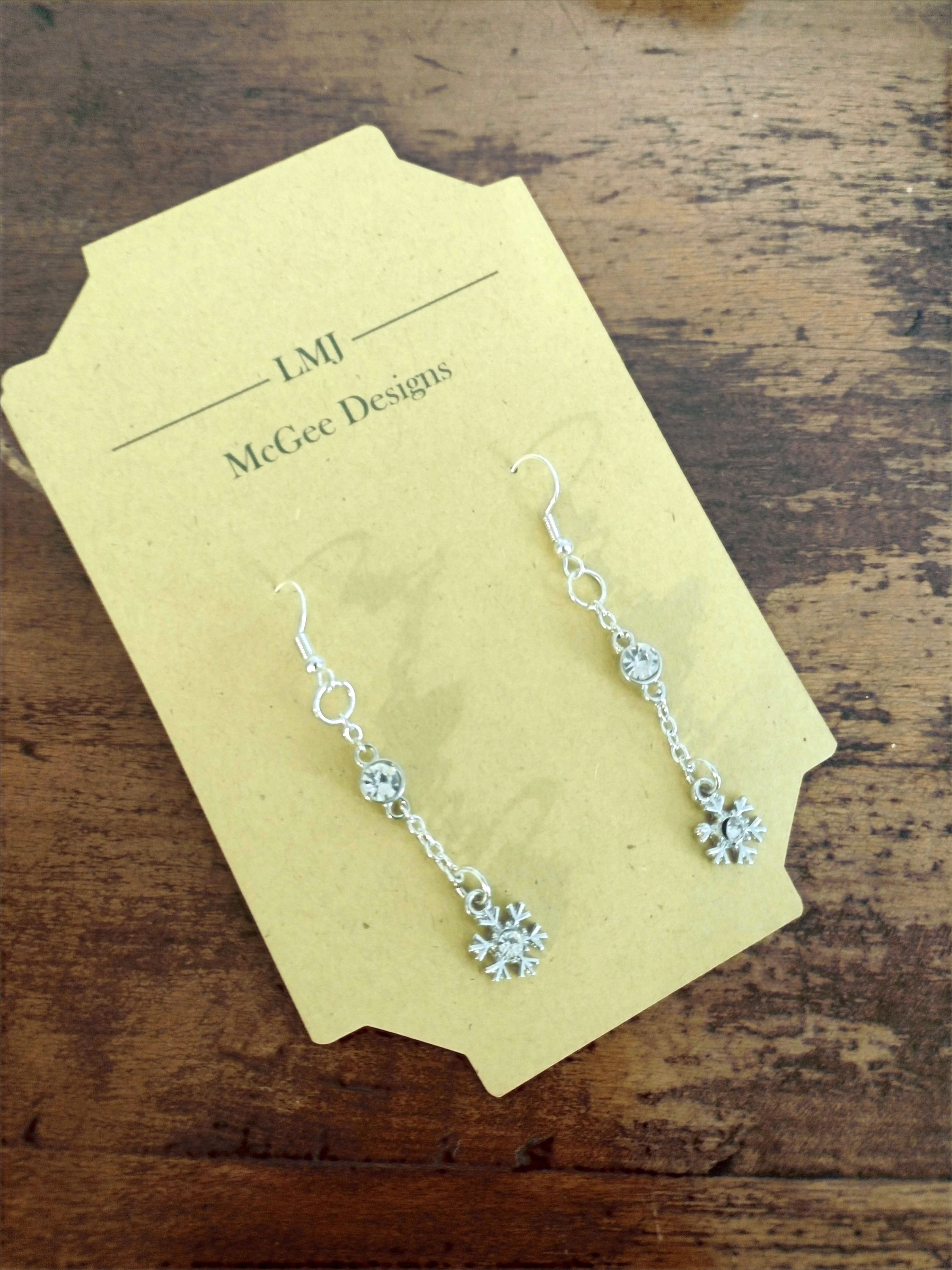 Snowflake Sparkle Earrings