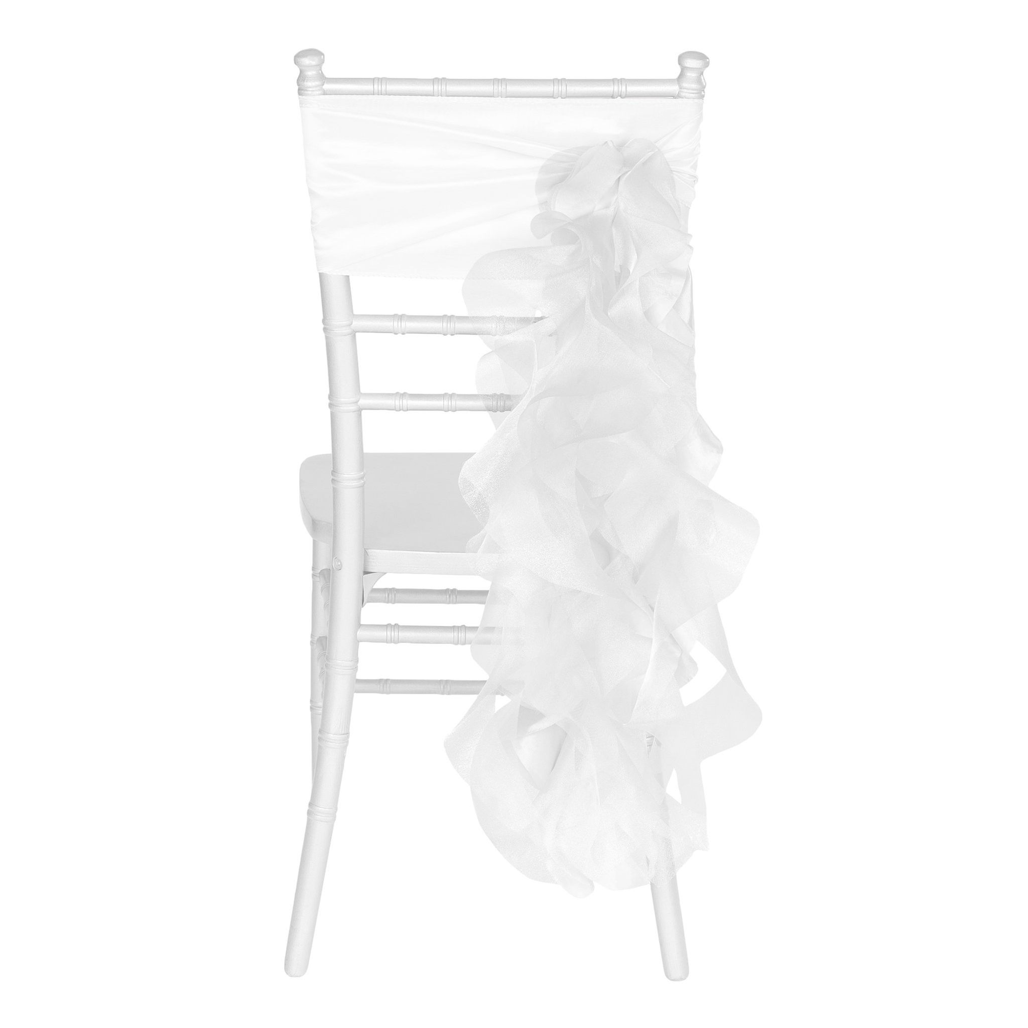 Chair Sash - White