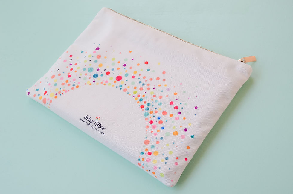 תמונה ממוזערת: תיק ליומן (קונפטי)