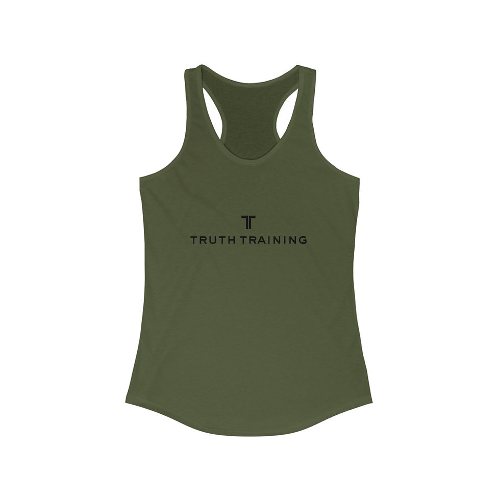 Thumbnail: Women's Racerback Tank Top - Truth Training Activewear
