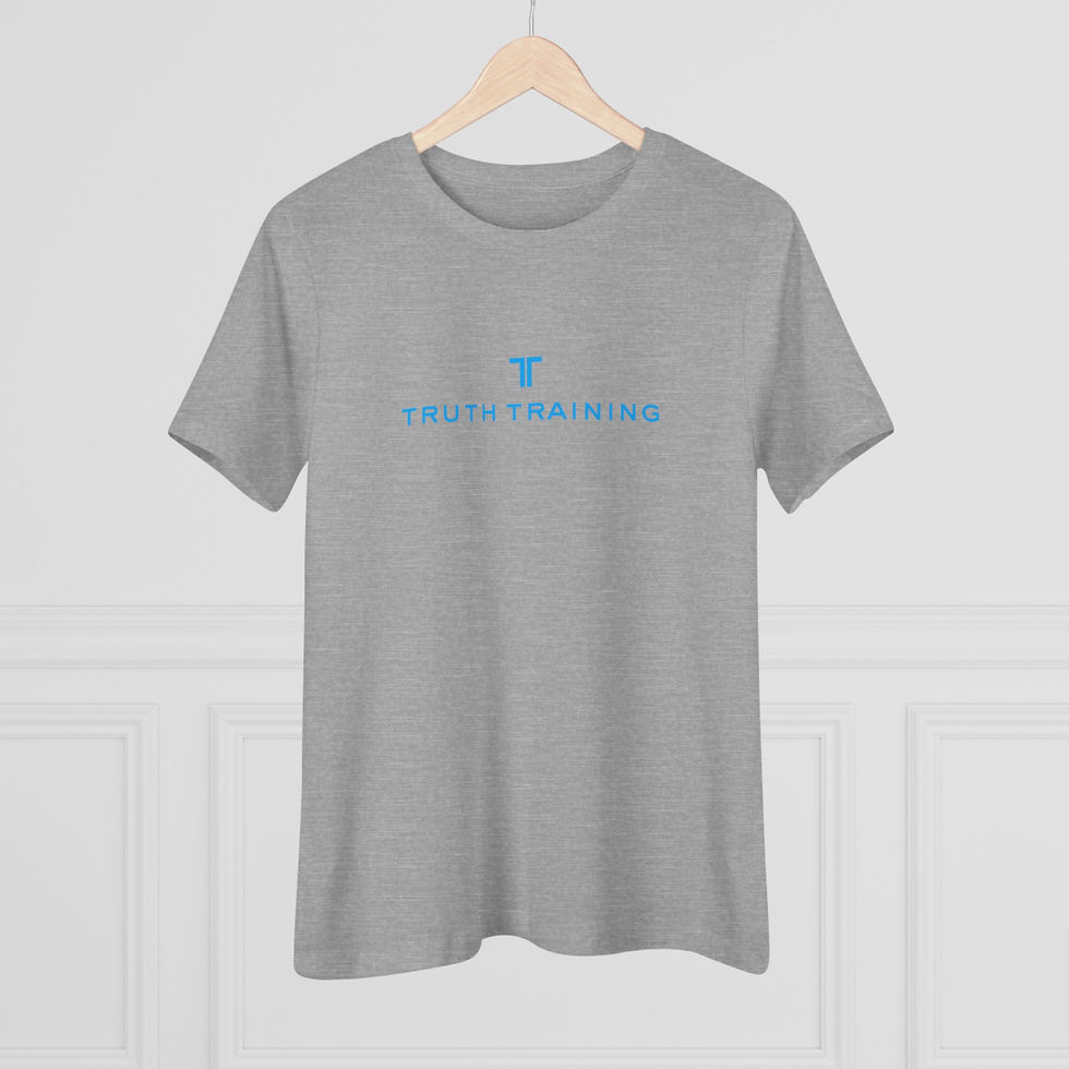 Thumbnail: Bella+Canvas Truth Training Women's Fitness Cotton Tee