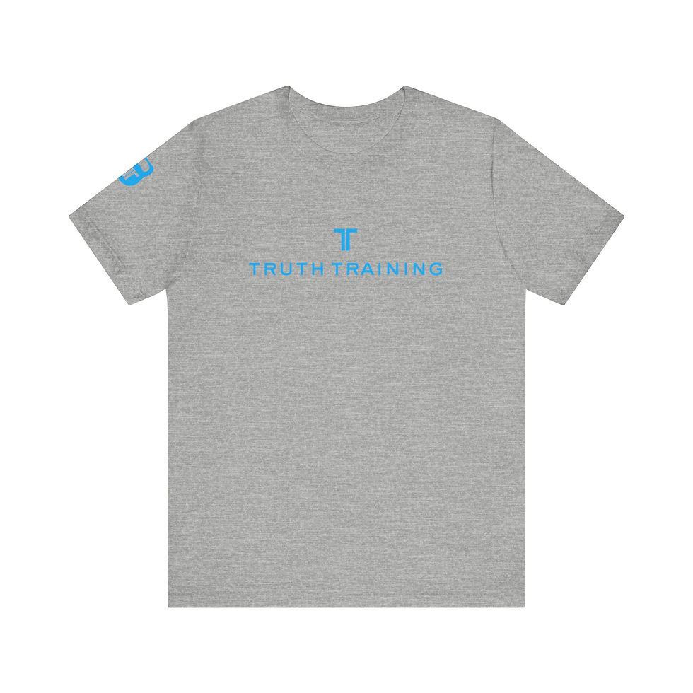 Thumbnail: Bella + Canvas Truth Training Motivational Workout Tee - Unisex Jersey