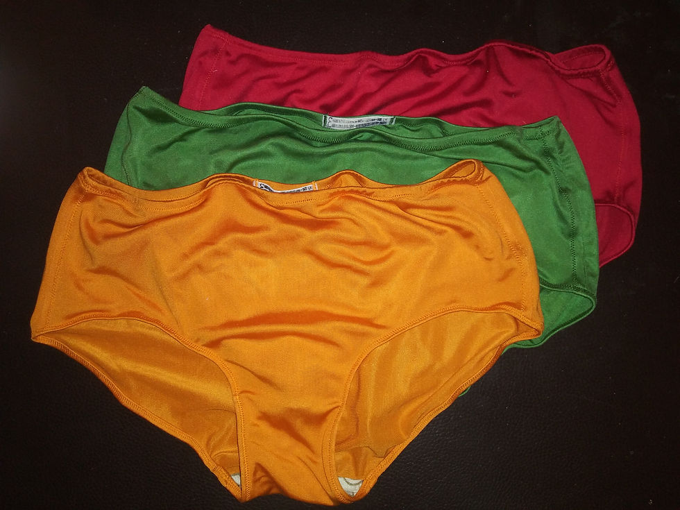 Thumbnail: Silk Granny Panties - Choose from over 20 Solid Colors