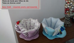 Xícara em tecido