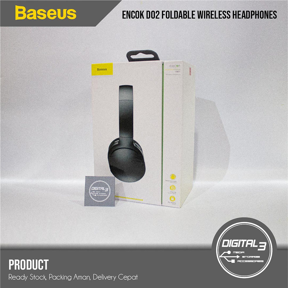 Thumbnail: Baseus Encok D02 Foldable Wireless Bluetooth Headphone Headset Bass