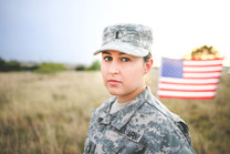 woman-in-military-uniform-with-american-
